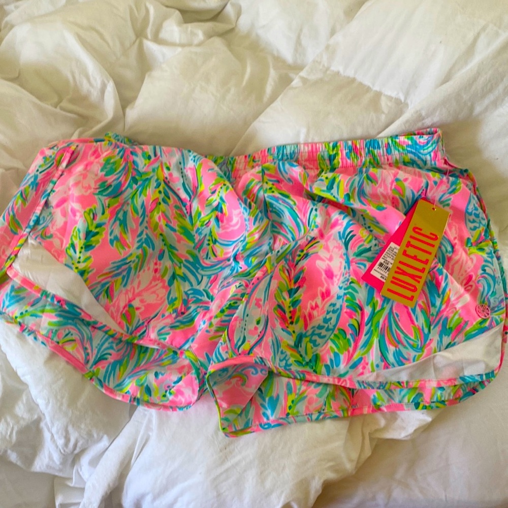 Lily Pulitzer Luxletic shorts